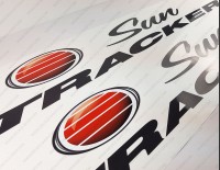 Sun Tracker Boat Decal Set of 2
